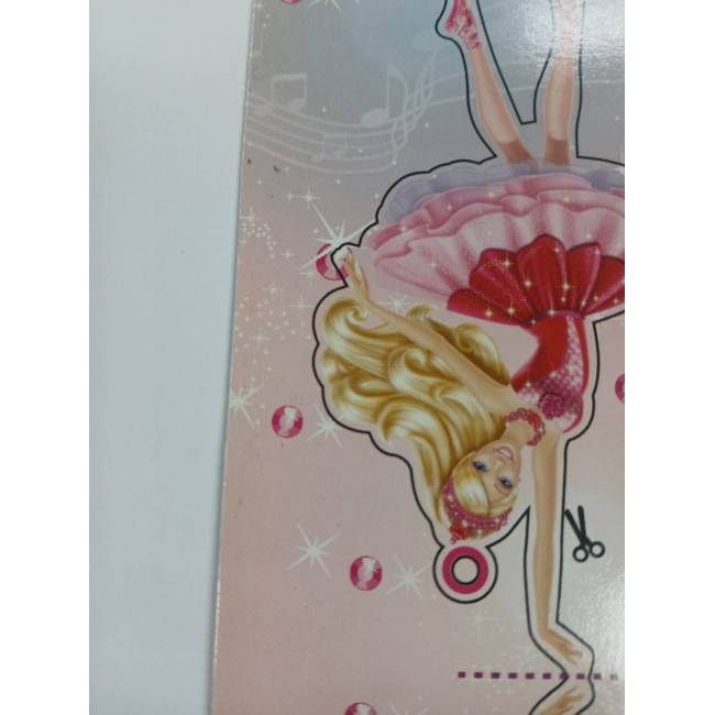 Barbie in the Pink Shoes บาร์บี้ มหัศจรรย์รองเท้าสีชมพู ระบายสีและเกมแสนสนุก **รบกวนเลื่อนดูสภาพหนังสือก่อนการสั่งซื้อ**